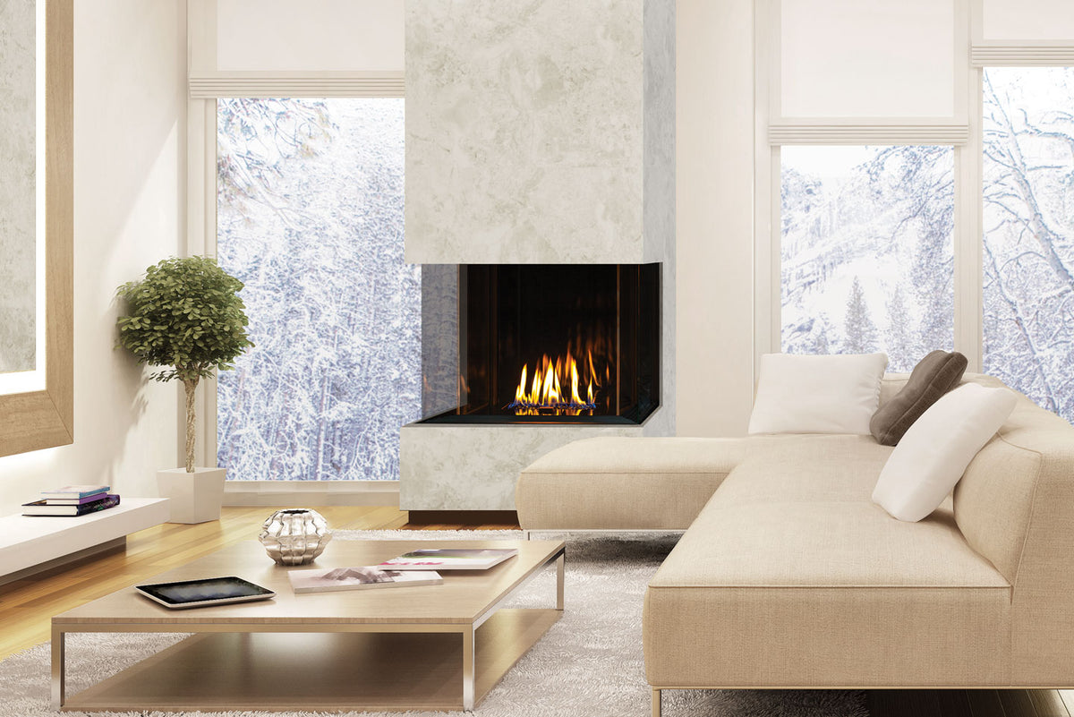Urbana U30 Tall Gas Fireplace - Wheatland Fireplace
