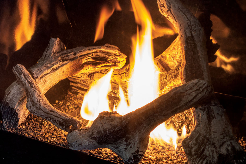Urbana U37 Gas Fireplace — Glass Burner - Wheatland Fireplace