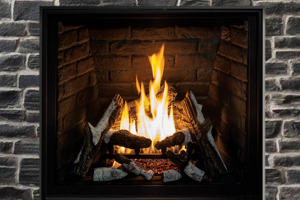 Urbana U37 Gas Fireplace — Log Burner - Wheatland Fireplace