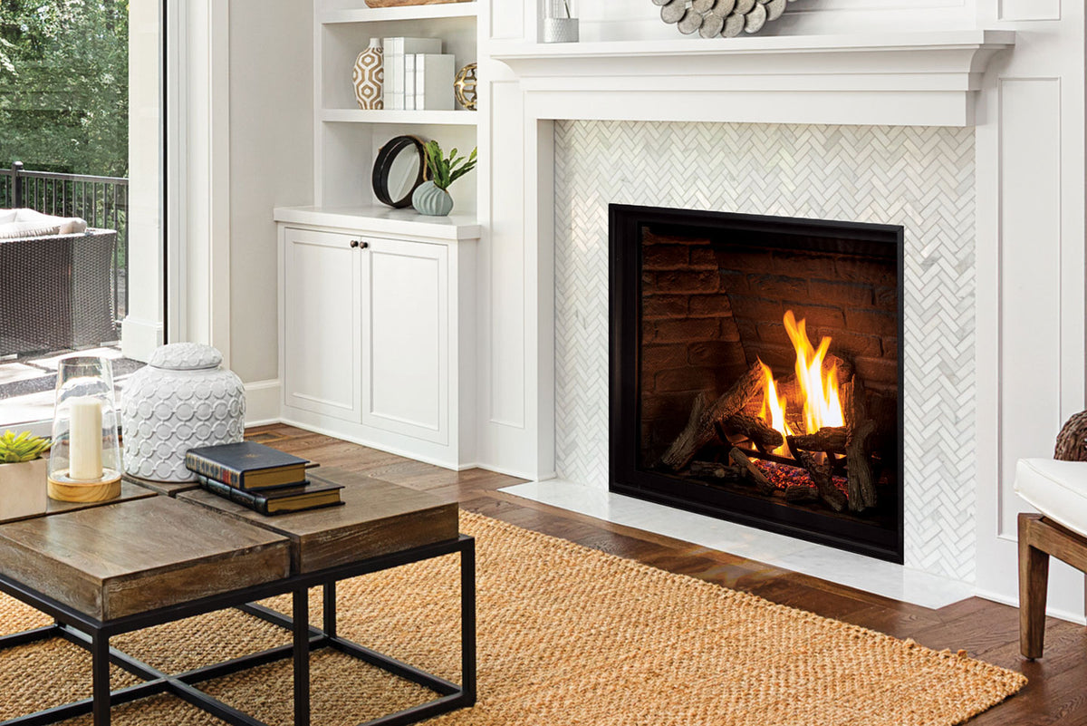 Urbana U37 Gas Fireplace — Log Burner - Wheatland Fireplace