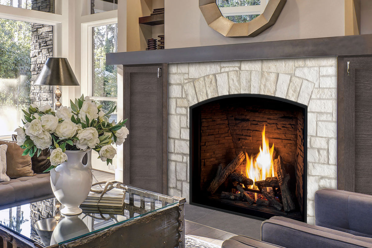 Urbana U37 Gas Fireplace — Log Burner - Wheatland Fireplace