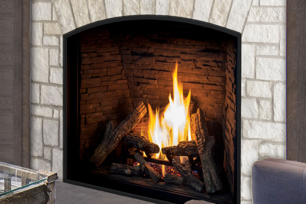 Urbana U37 Gas Fireplace — Log Burner - Wheatland Fireplace