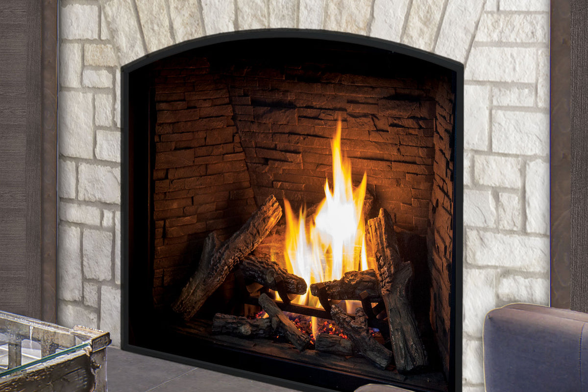 Urbana U37 Gas Fireplace — Log Burner - Wheatland Fireplace