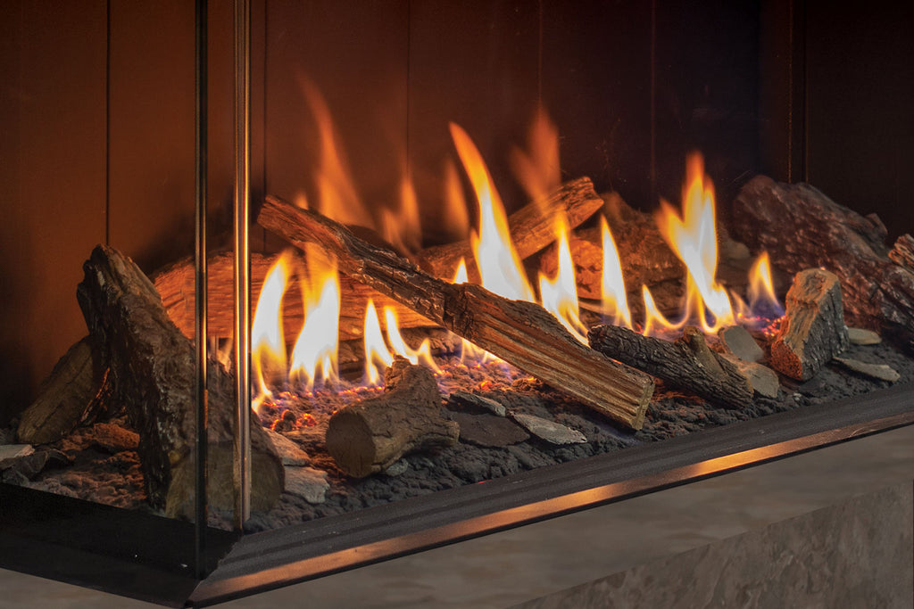 Urbana U50 Gas Fireplace — Colour LEDs - Wheatland Fireplace