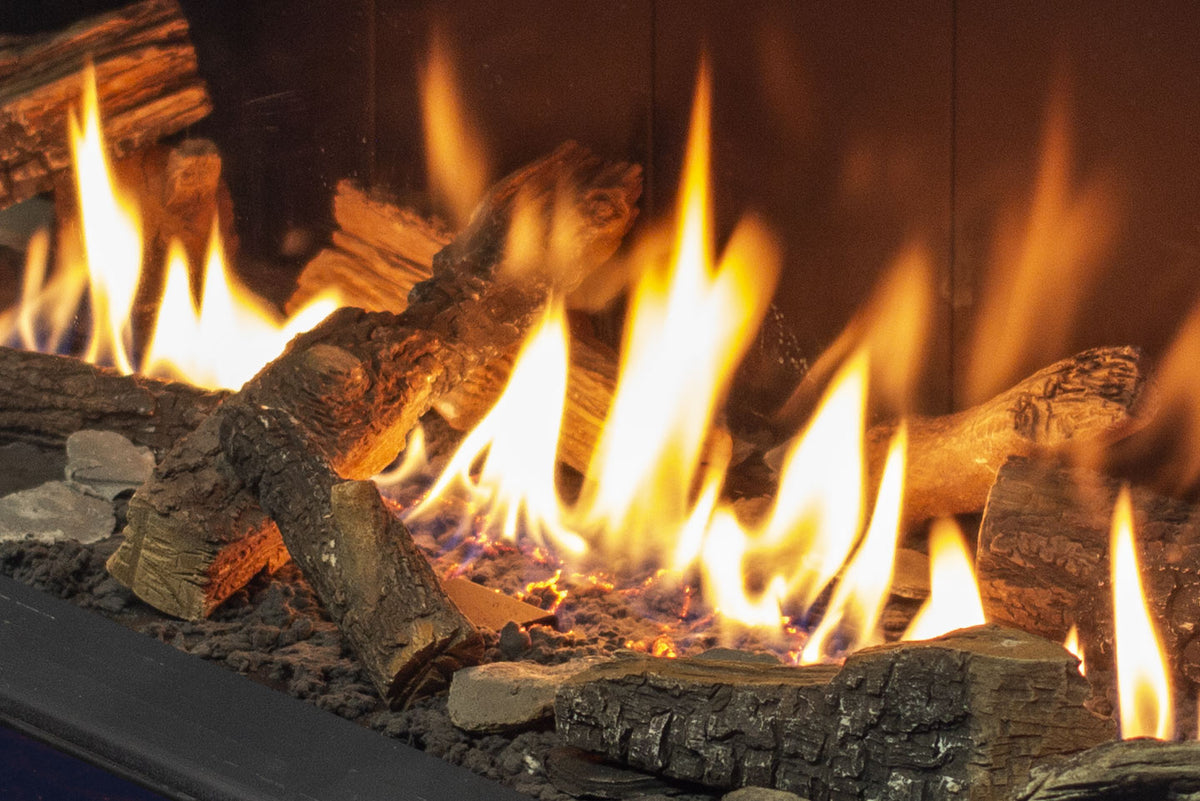 Urbana U50 Gas Fireplace — Colour LEDs - Wheatland Fireplace
