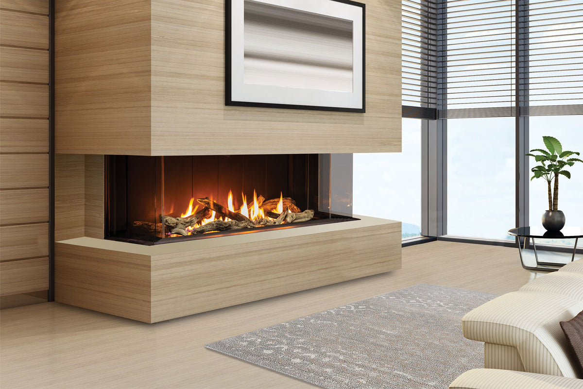 Urbana U50 Gas Fireplace — Colour LEDs - Wheatland Fireplace