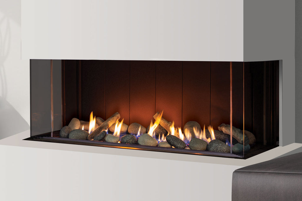 Urbana U50 Gas Fireplace — Colour LEDs - Wheatland Fireplace