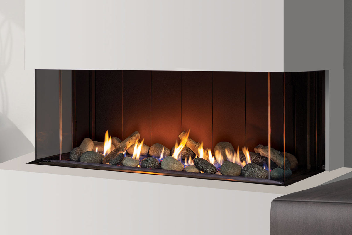Urbana U50 Gas Fireplace — Colour LEDs - Wheatland Fireplace