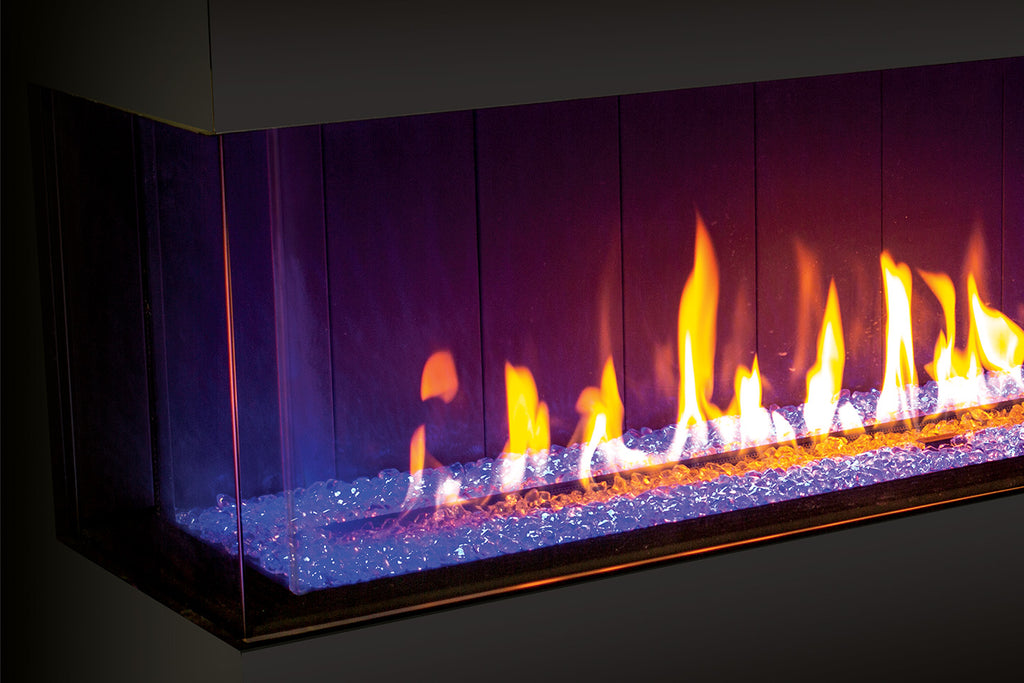 Urbana U50 Gas Fireplace — Colour LEDs - Wheatland Fireplace
