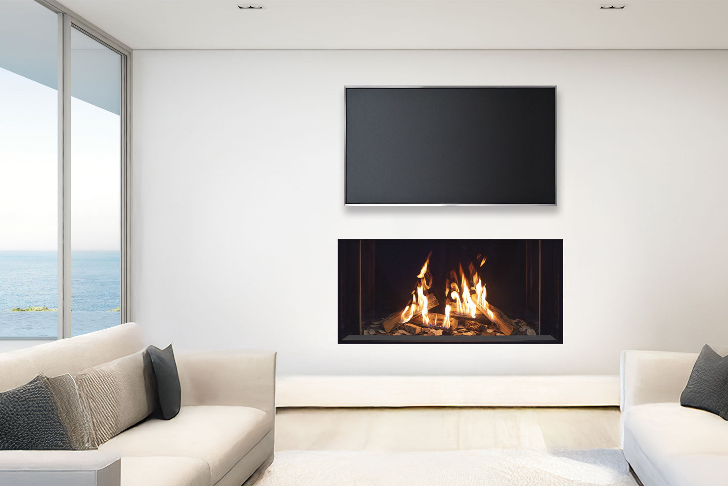 Urbana U50T Ultra Gas Fireplace - Wheatland Fireplace