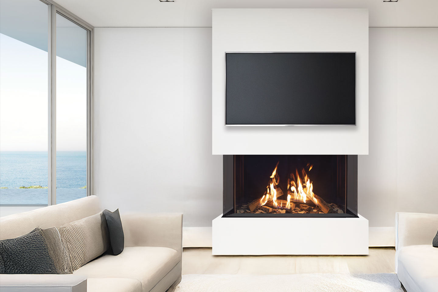 Urbana U50T Ultra Gas Fireplace - Wheatland Fireplace