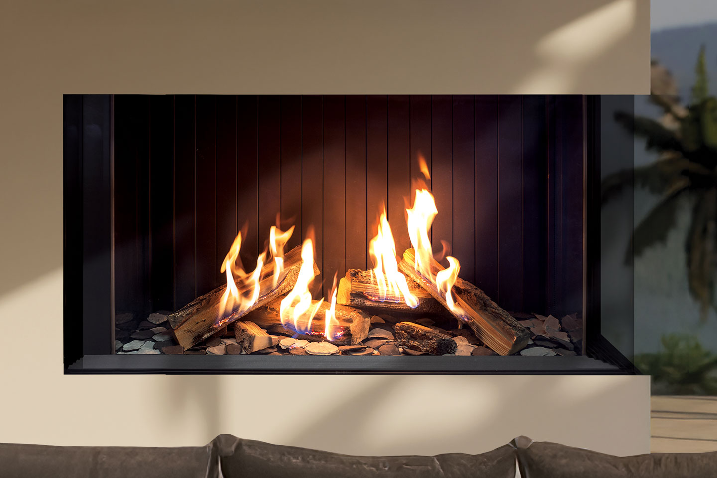 Urbana U50T Ultra Gas Fireplace - Wheatland Fireplace