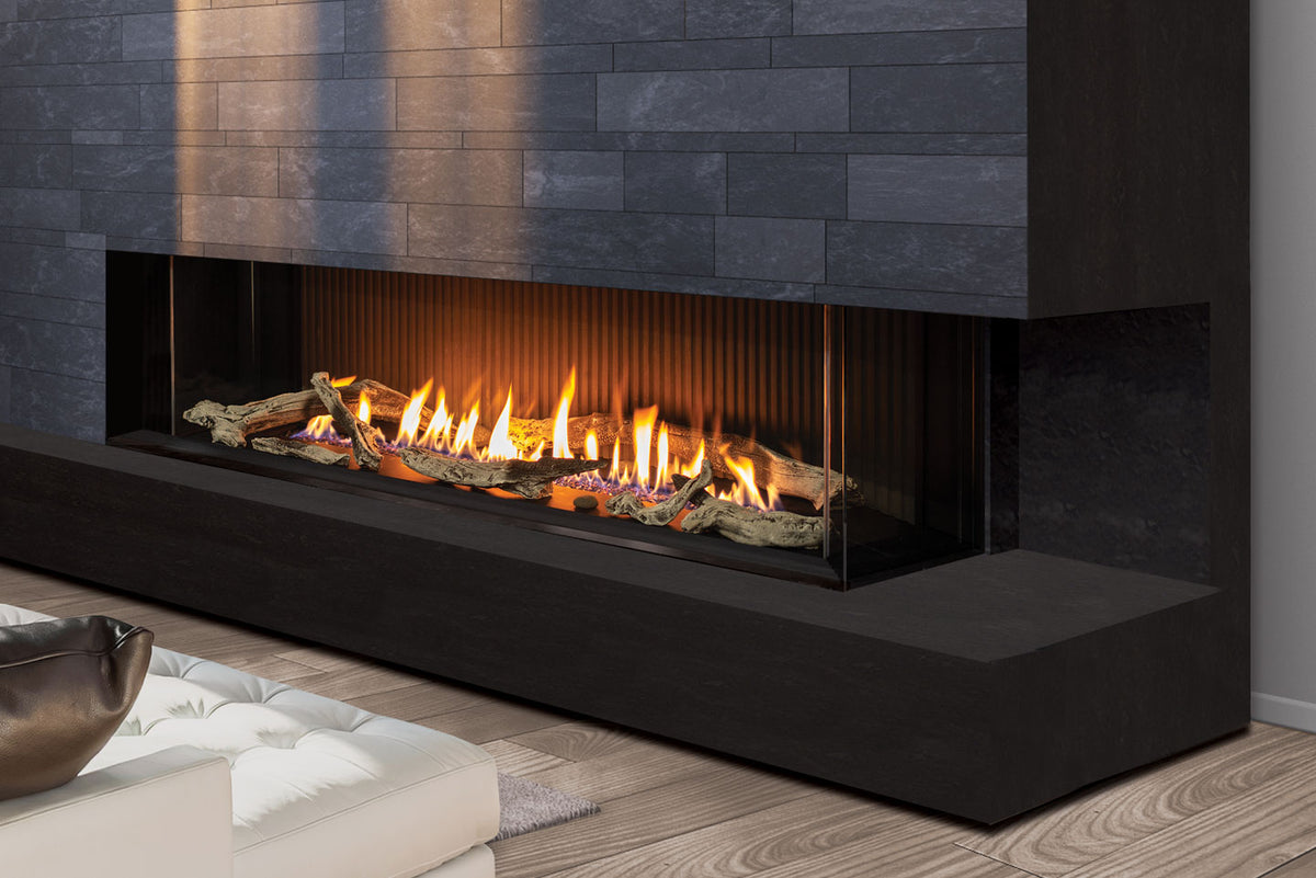 Urbana U70 Gas Fireplace — Colour LEDs - Wheatland Fireplace