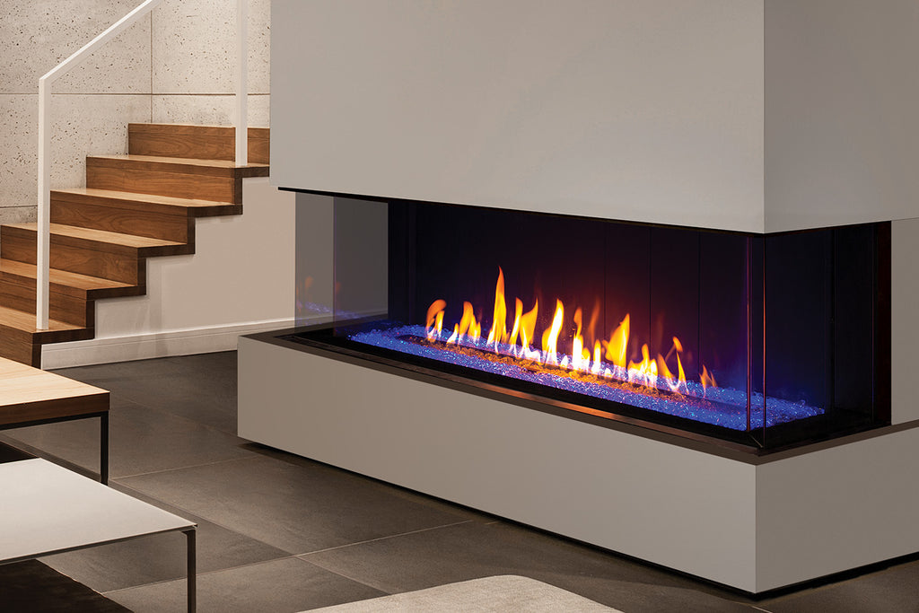 Urbana U70 Gas Fireplace — Colour LEDs - Wheatland Fireplace