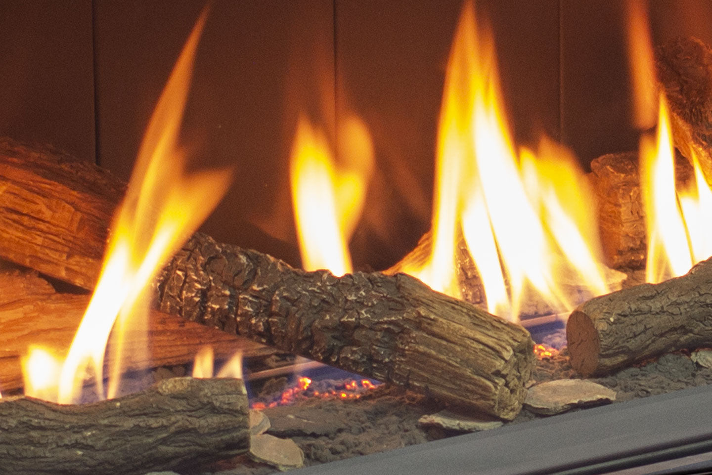 Urbana U70 Screened Gas Fireplace - Wheatland Fireplace