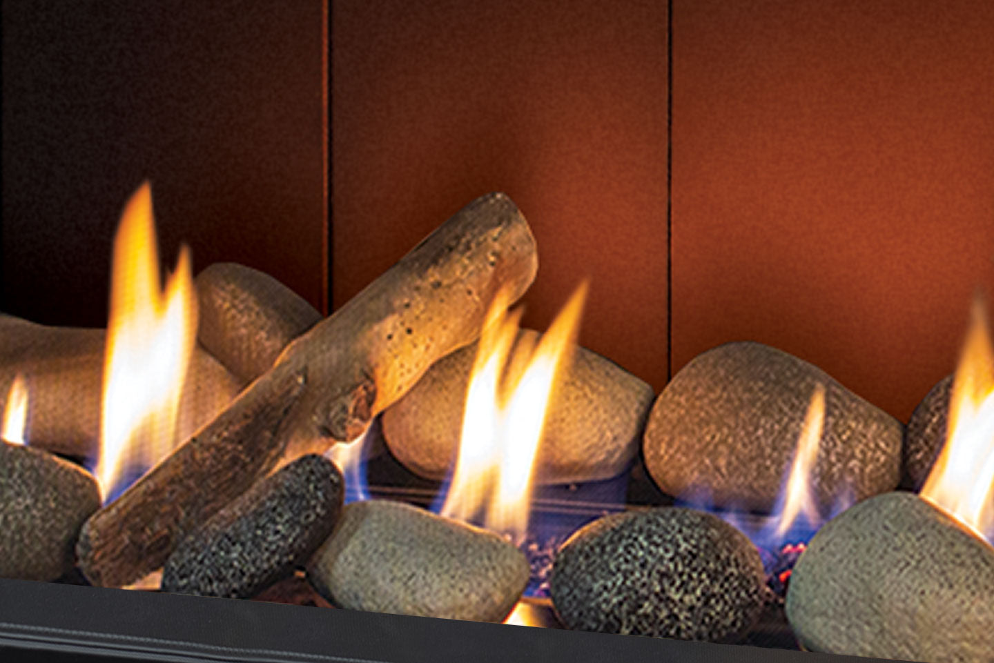 Urbana U70 Screened Gas Fireplace - Wheatland Fireplace