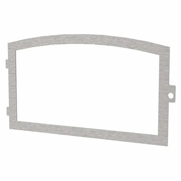 BRUSHED NICKEL DOOR OVERLAY - Wheatland Fireplace