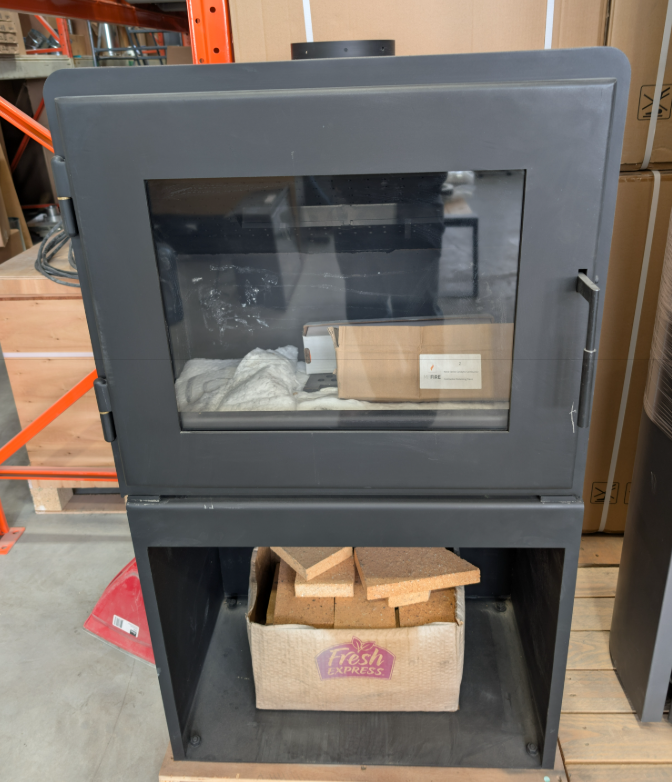 MF Fire Nova Tower Wood Burning Stove (Clearance) - Wheatland Fireplace