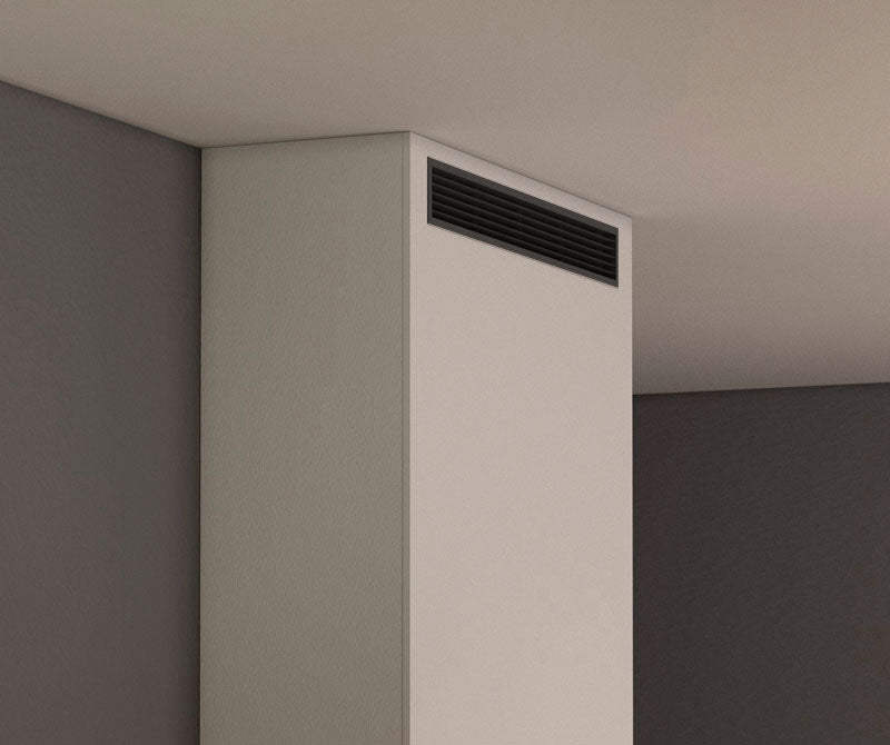 Regency Front Chase Vent — Black for CB40E/CV40E - Wheatland Fireplace