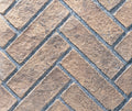 Regency Herringbone Rustic Brown Brick Panels for P36E - Wheatland Fireplace