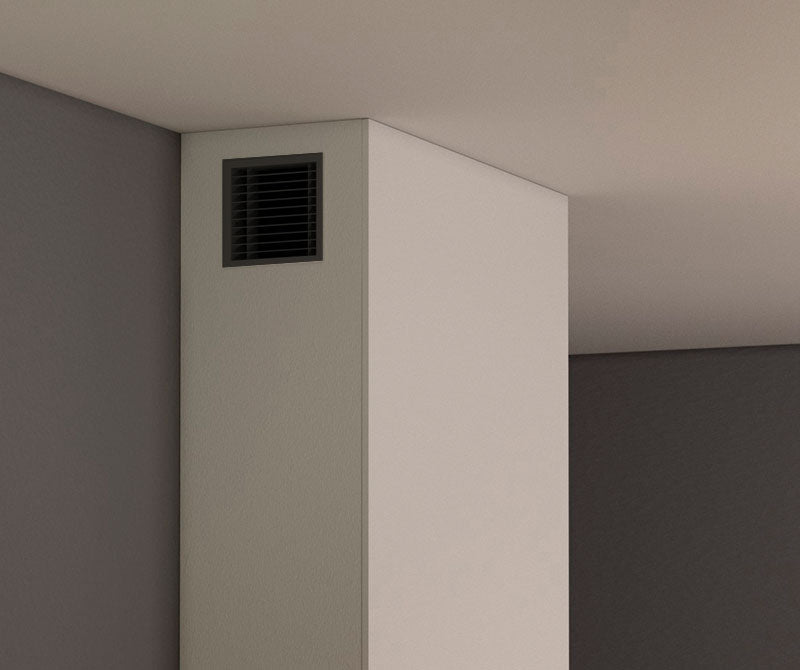 Regency Side Chase Vents — Black for CB40E - Wheatland Fireplace