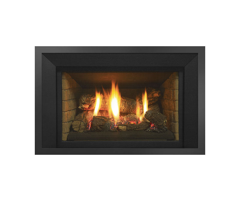 Regency Vignette Faceplate — Black Chrome for HRI3E/LRI3E - Wheatland Fireplace
