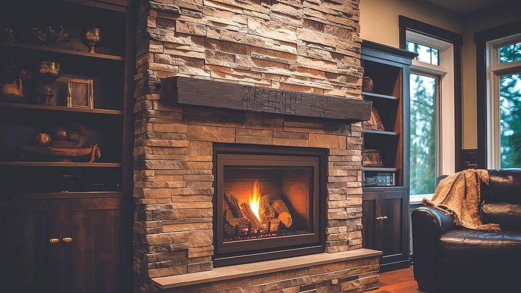 Farmhouse Rustic Non-Combustible Mantel - Wheatland Fireplace
