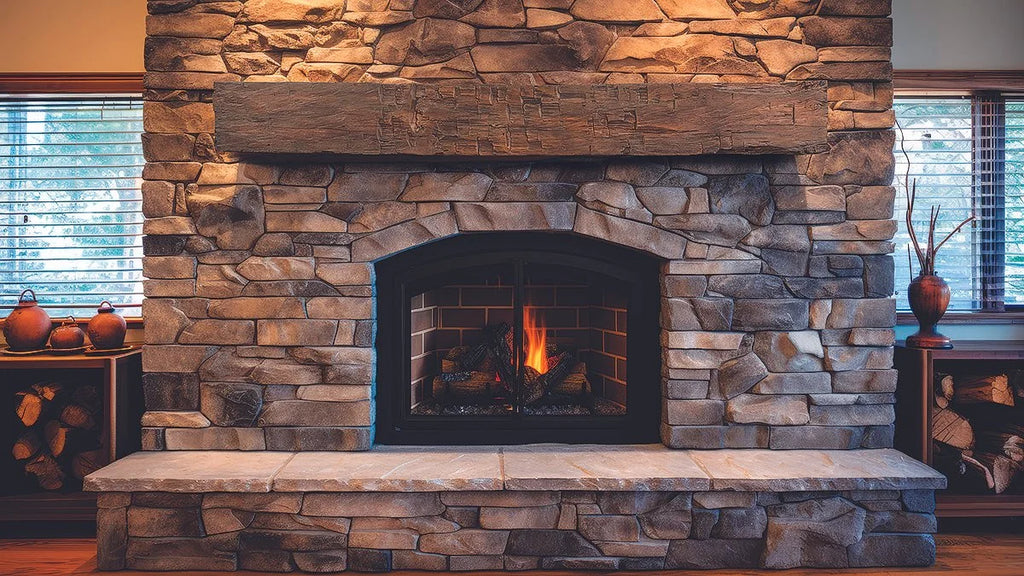Farmhouse Rustic Non-Combustible Mantel - Wheatland Fireplace