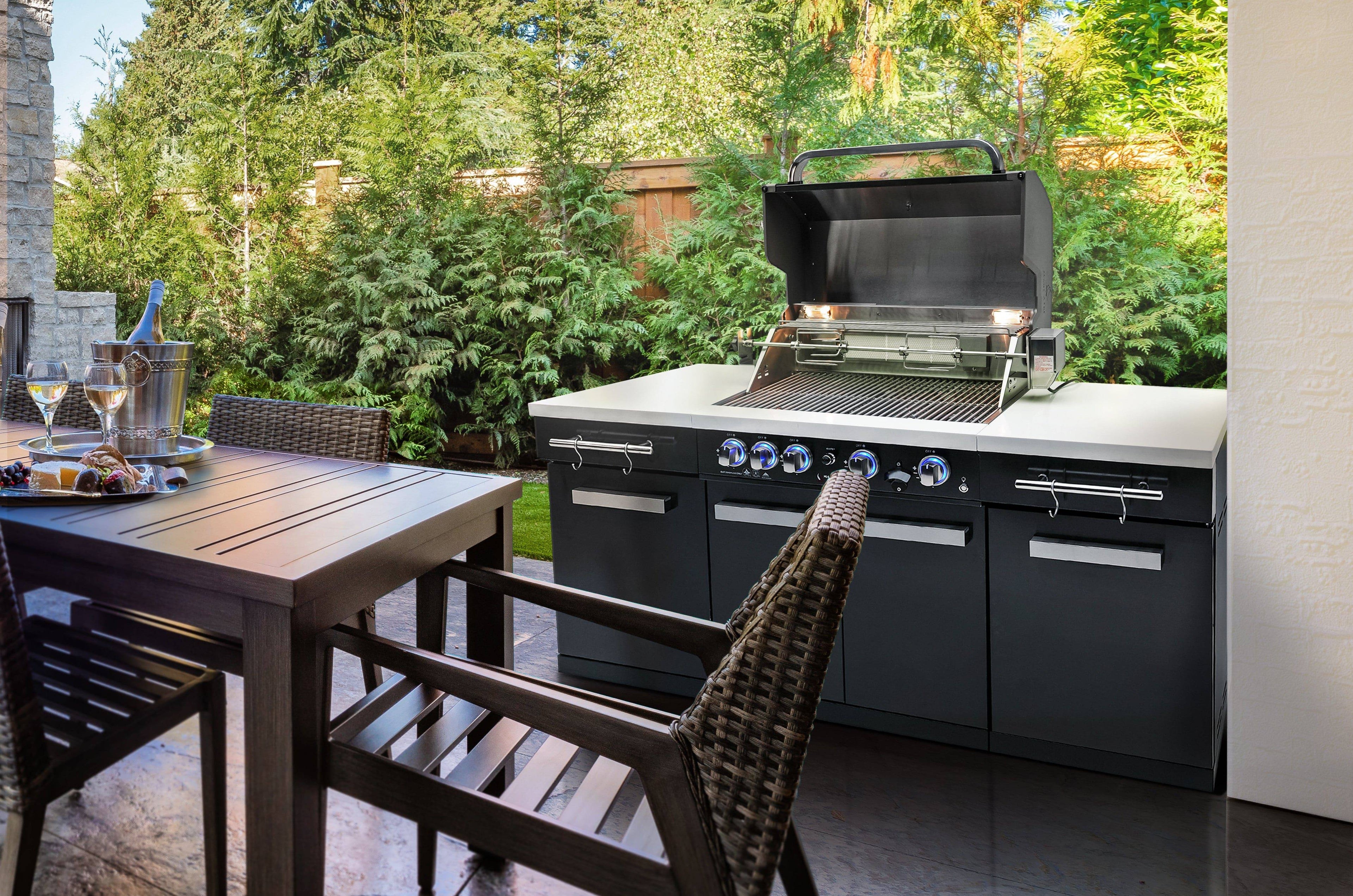 Mont Alpi 957 Island - Wheatland Fireplace