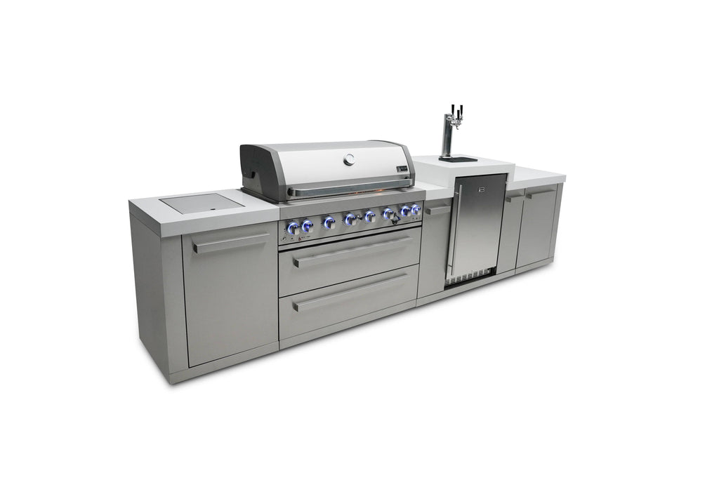 Mont Alpi 805 Island with a Kegerator - Wheatland Fireplace