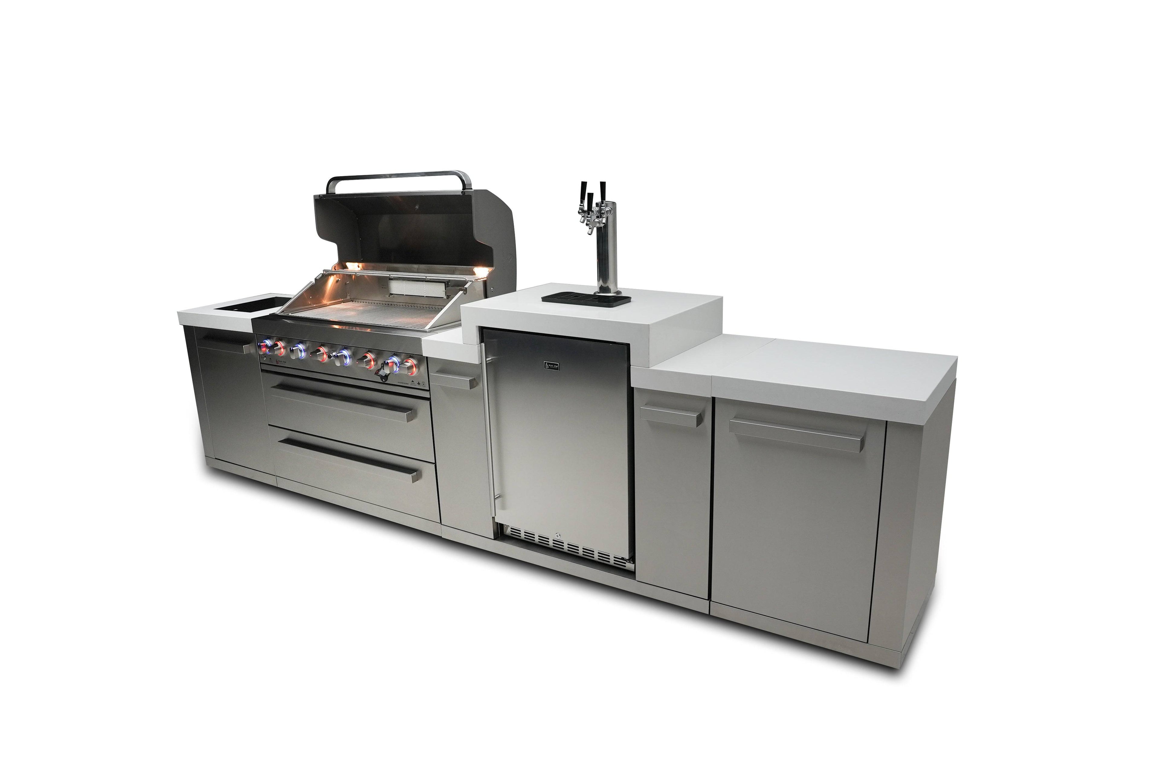 Mont Alpi 805 Island with a Kegerator - Wheatland Fireplace