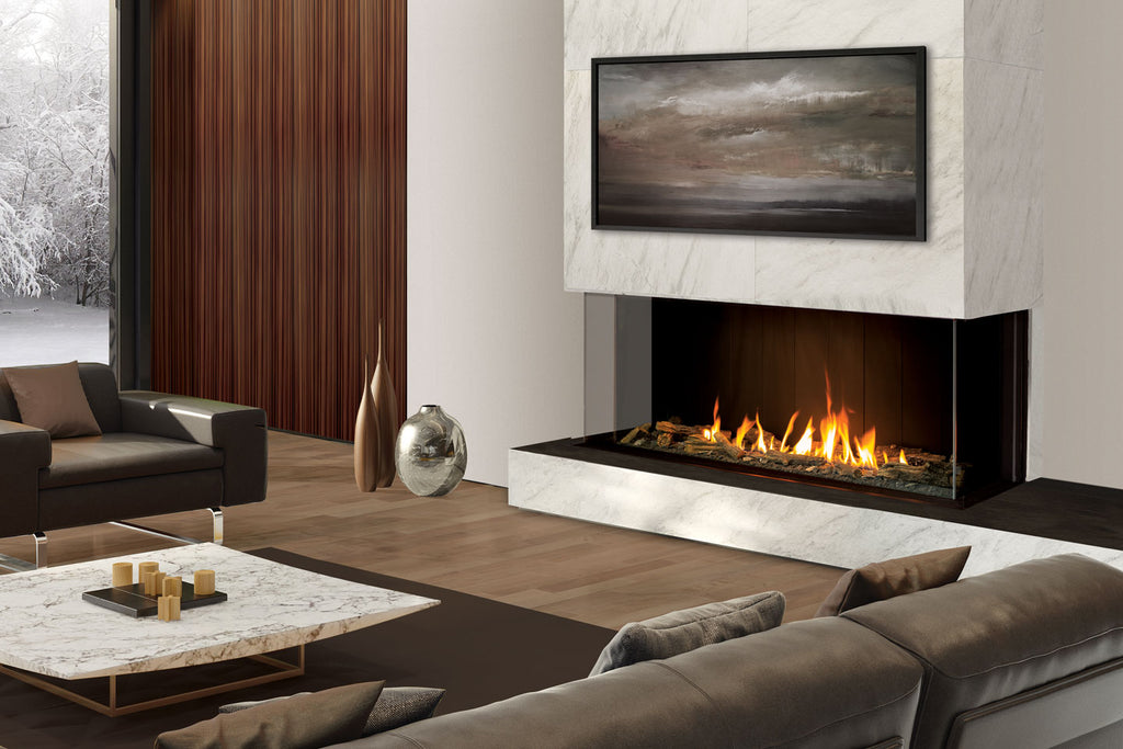 U70 Tall Gas Fireplace
