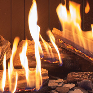 U70 Fire-In-Log Traditional Split Log Set