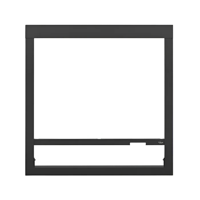 BLACK SQUARE FACEPLATE - Wheatland Fireplace